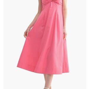 Lush Pink Midi Dress